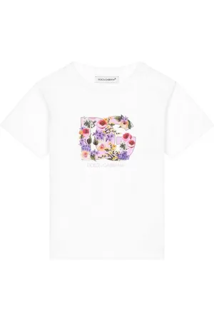 Dolce & Gabbana T-Shirt mit Blumen-Print