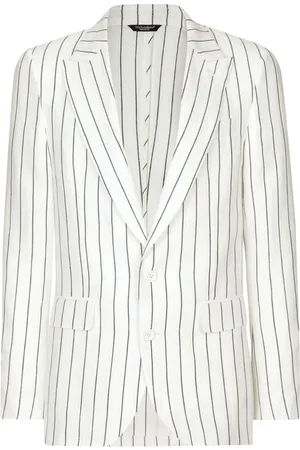 Dolce & Gabbana Gestreiftes Leinensakko