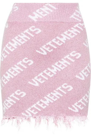 Vetements Minirock aus Lurex