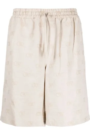 OFF-WHITE Shorts mit Monogrammmuster