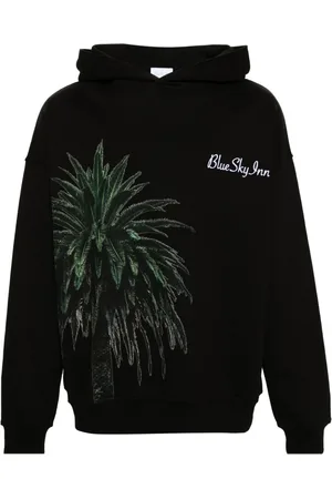 BLUE SKY INN Hoodie mit Palmen-Print