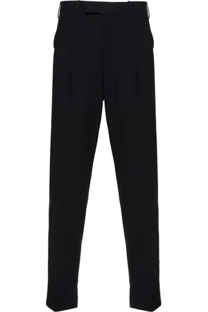 PT Torino Slim-Fit-Hose mit Falten