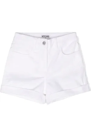 Moschino Jeans-Shorts mit Logo-Stickerei