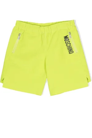 Moschino Stretchbund-Shorts mit Logo-Print