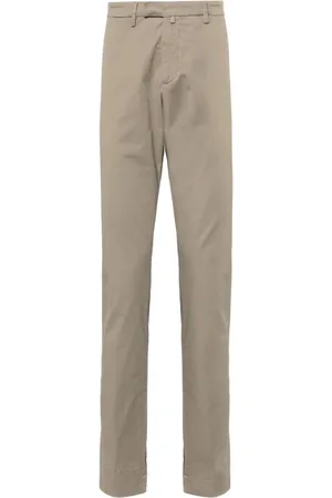 BRIGLIA Halbhohe Chino aus Popeline