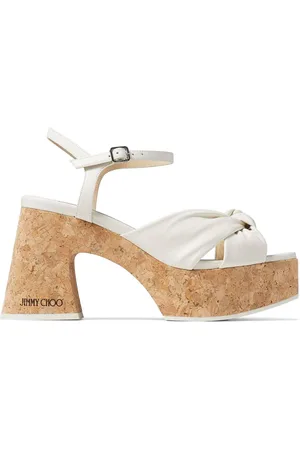 Jimmy Choo Heloise 95 Wedge-Sandalen