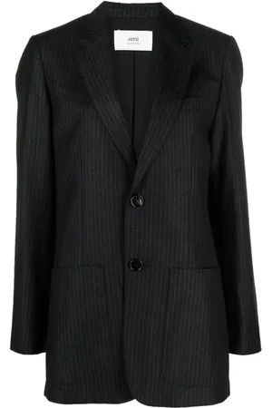 Ami Blazer mit Nadelstreifen