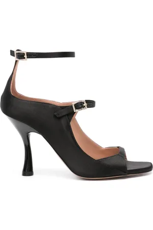MALONE SOULIERS Riley Sandalen aus Satin 90mm