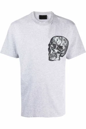 Philipp Plein T-Shirt mit Totenkopf-Print
