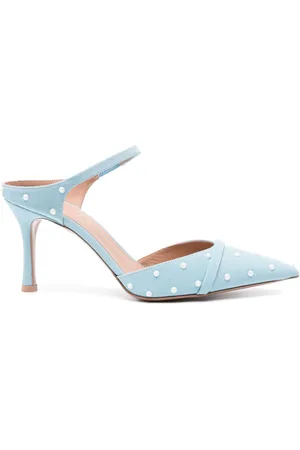 MALONE SOULIERS Uma Ripsband-Mules 80mm