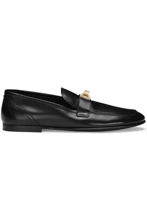 Dolce & Gabbana Loafer mit Logo-Schild