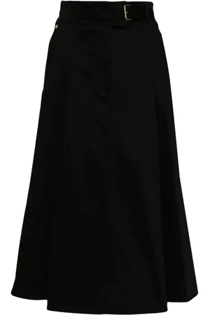 Carolina Herrera Midirock mit Falten