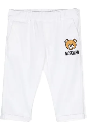 Moschino Hose mit Teddy-Stickerei