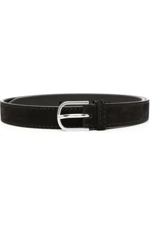 Totême Gürtel aus Wildleder mit Logo