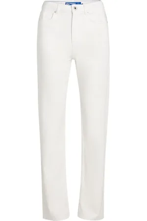 Karl Lagerfeld Straight-Leg-Jeans mit hohem Bund