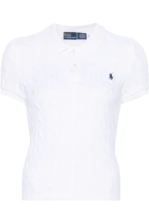 Ralph Lauren Poloshirt mit Zopfmuster