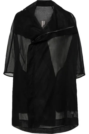 Rick Owens Semi-transparente Jacke