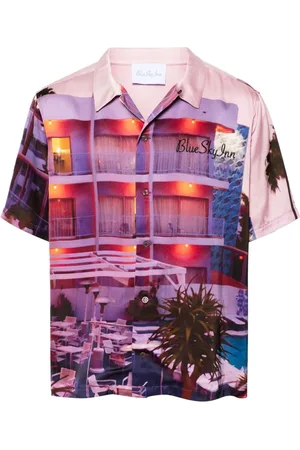 BLUE SKY INN Twill-Hemd mit grafischem Print
