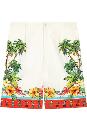 Dolce & Gabbana Bermudas mit Hawaii-Print