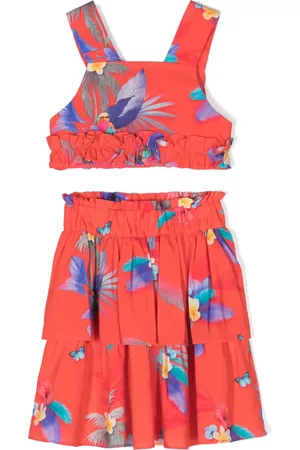 Lapin House Zweiteiliges Rock-Set mit Blumen-Print