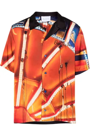 BLUE SKY INN Twill-Hemd mit grafischem Print