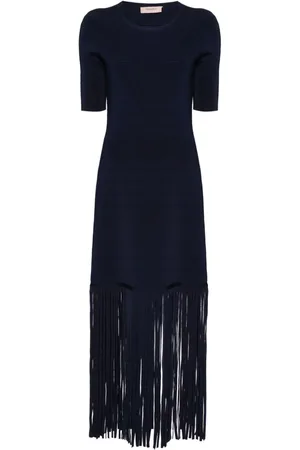 Twin-Set Kleid mit Fransen