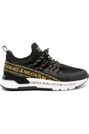 VERSACE Dynamic Sneakers mit Logo-Riemen