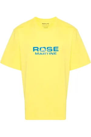 MARTINE ROSE T-Shirt mit Logo-Print