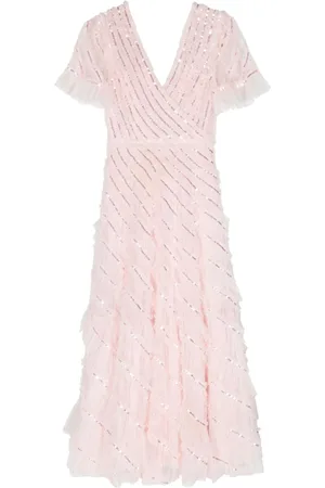 Needle & Thread Spiral Kleid mit Pailletten