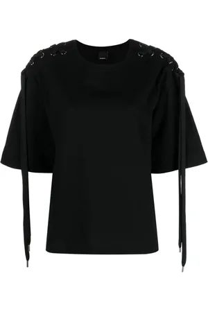 Pinko T-Shirt mit Schnürung