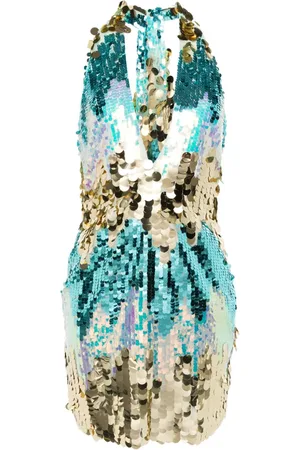 Ilkyaz Ozel Minikleid mit Pailletten