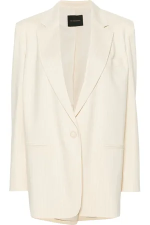 The Andamane Einreihiger Blazer mit Nadelstreifen