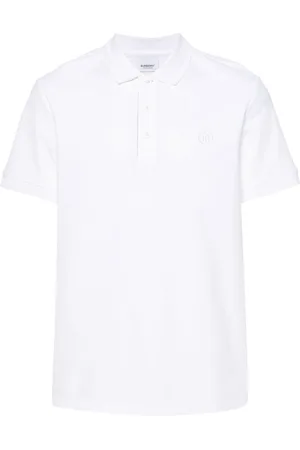 Burberry Poloshirt mit Logo-Stickerei
