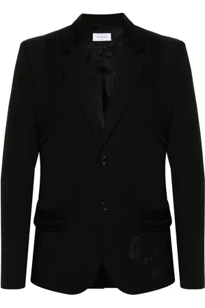 OFF-WHITE Einreihiges Varsity Sakko