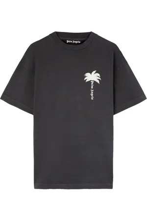 Palm Angels T-Shirt mit Palmen-Print