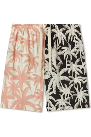 Palm Angels Patchwork Palms Shorts