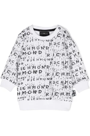 John Richmond Sweatshirt mit Logo-Print
