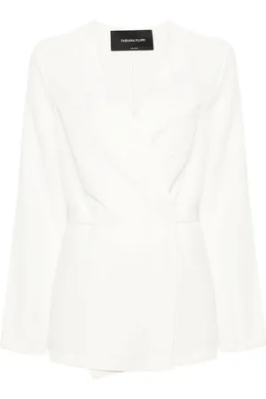 Fabiana Filippi Gewickelter Blazer ohne Revers