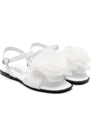 MONTELPARE TRADITION Sandalen mit Blumenapplikation