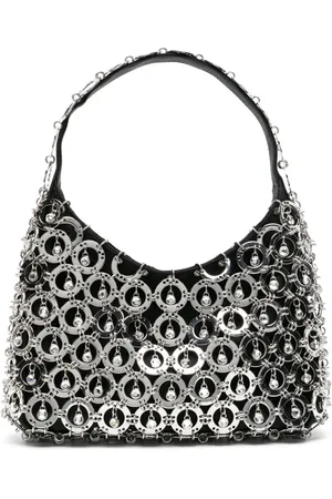 Paco rabanne Schultertasche mit Kettengeflecht
