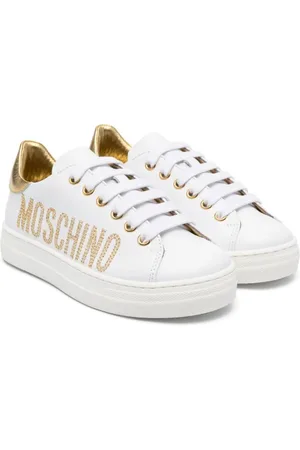 Moschino Sneakers mit Nieten-Logo