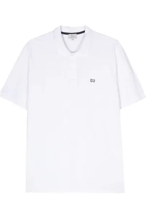 Woolrich Poloshirt mit Logo-Applikation