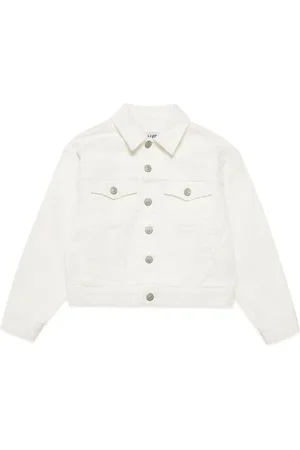 Maison Margiela Jeansjacke mit Logo-Stickerei