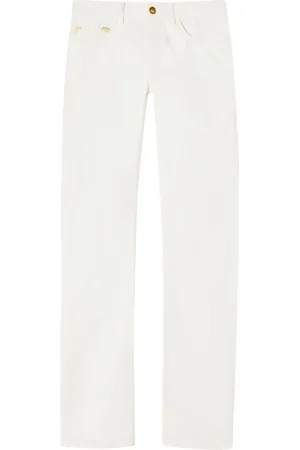 Palm Angels Straight-Leg-Jeans mit Monogramm