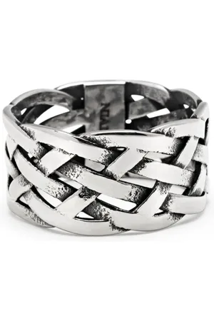 Nialaya Woven Chain Ring