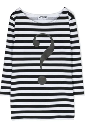 Moschino Gestreiftes Langarmshirt