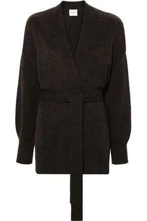 LE KASHA Kaschmircardigan mit Gürtel