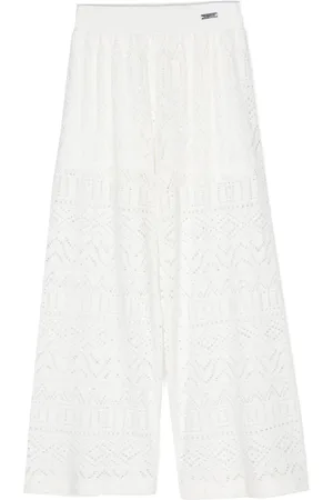 MONNALISA Gerade Hose mit Laser-Cuts