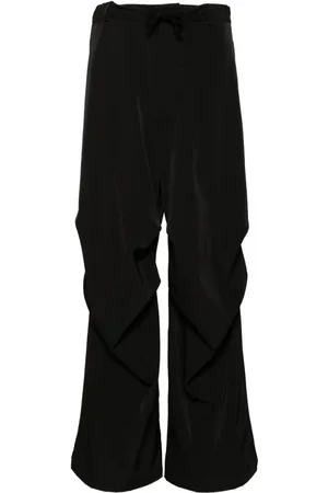 Maison Margiela Weite Hose mit Kordelzug