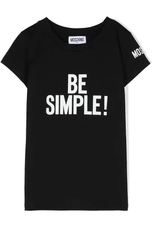 Moschino T-Shirt mit Slogan-Print